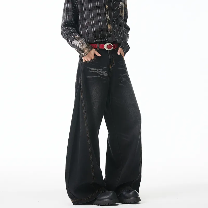 WELTER EXPERIMENT Jeans Unisex Black-4