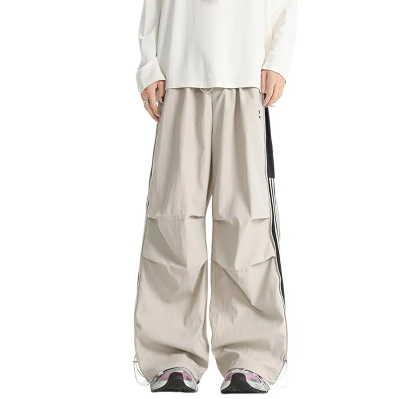 TESTUNG Casual Floor Length Wide Leg Design Luxury Streetwear Pants Unisex-14
