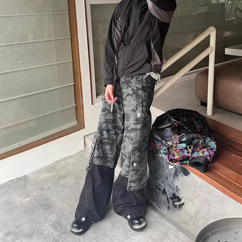 NOAHGIGI Cargo Pants Unisex Camouflage-3