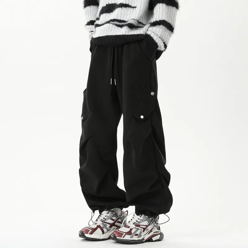 NOAHGIGI Casual Pants Unisex Khaki-10