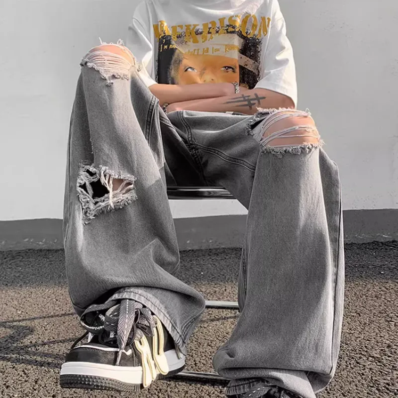 NOAHGIGI Jeans Unisex Gray-5