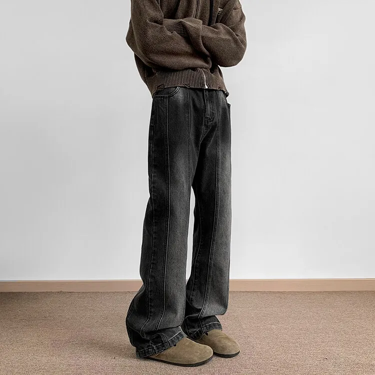 HOKLV Jeans Men-17