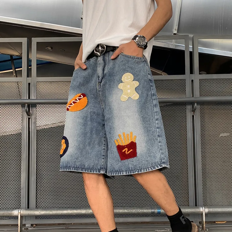 NOAHGIGI Denim Shorts Unisex-2