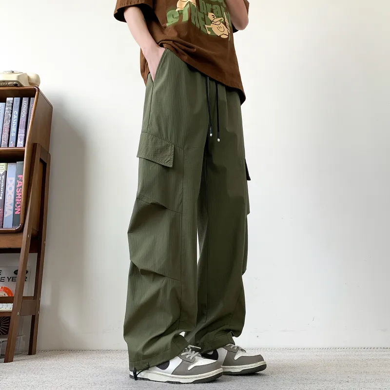 NOAHGIGI Casual Pants Unisex Khaki-17