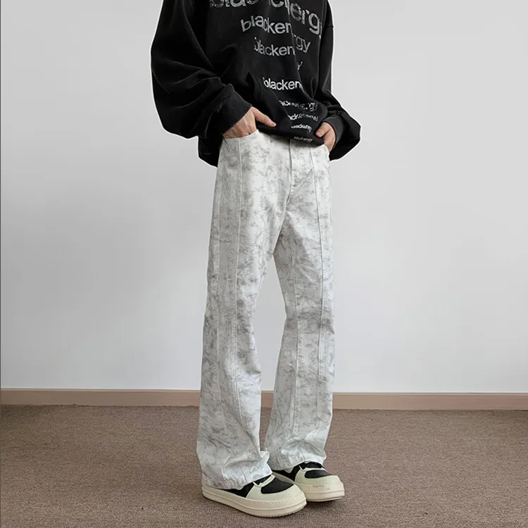 HOKLV Jeans Men-100