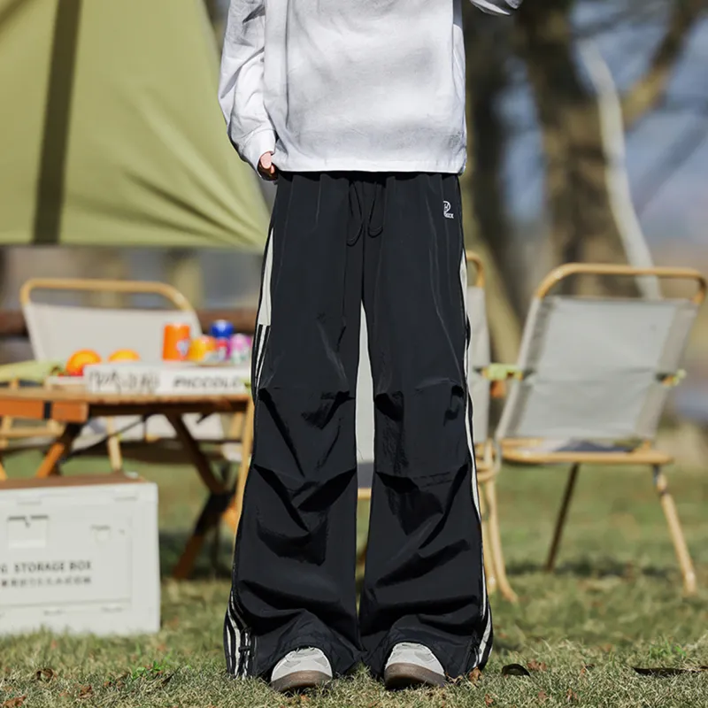 TESTUNG Casual Floor Length Wide Leg Design Luxury Streetwear Pants Unisex-6