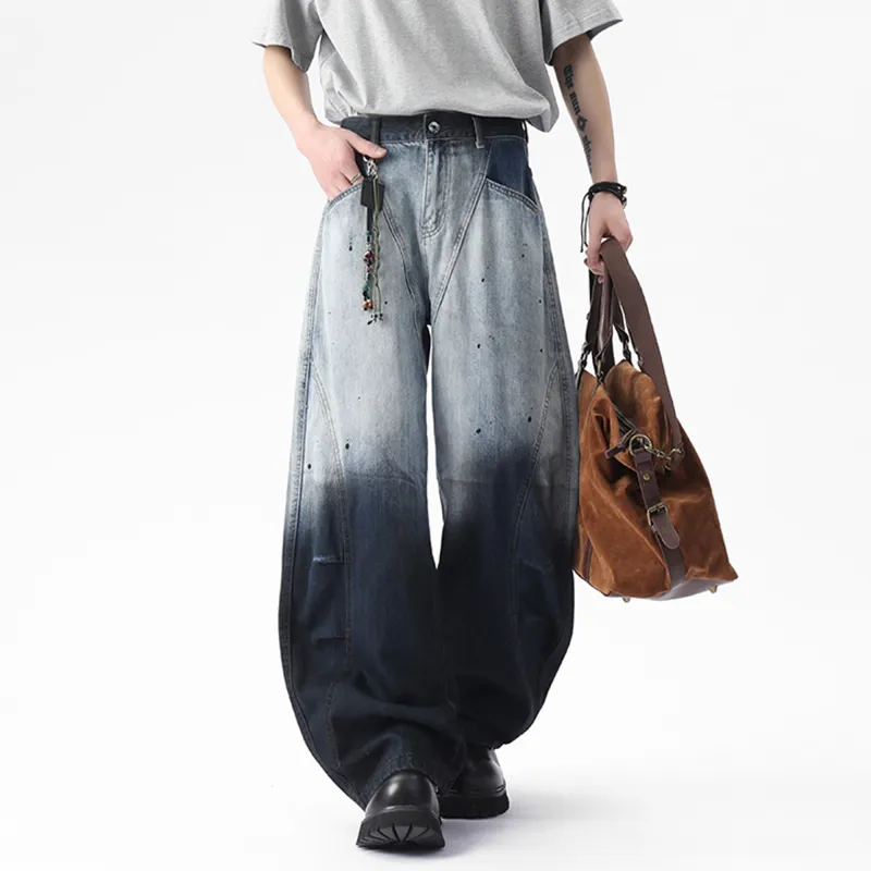 NOAHGIGI Jeans Unisex Gradient Blue-4