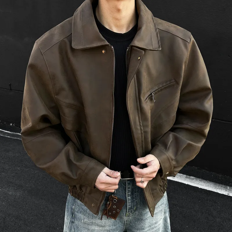 NOAHGIGI Jackets Coats Unisex Brown-2