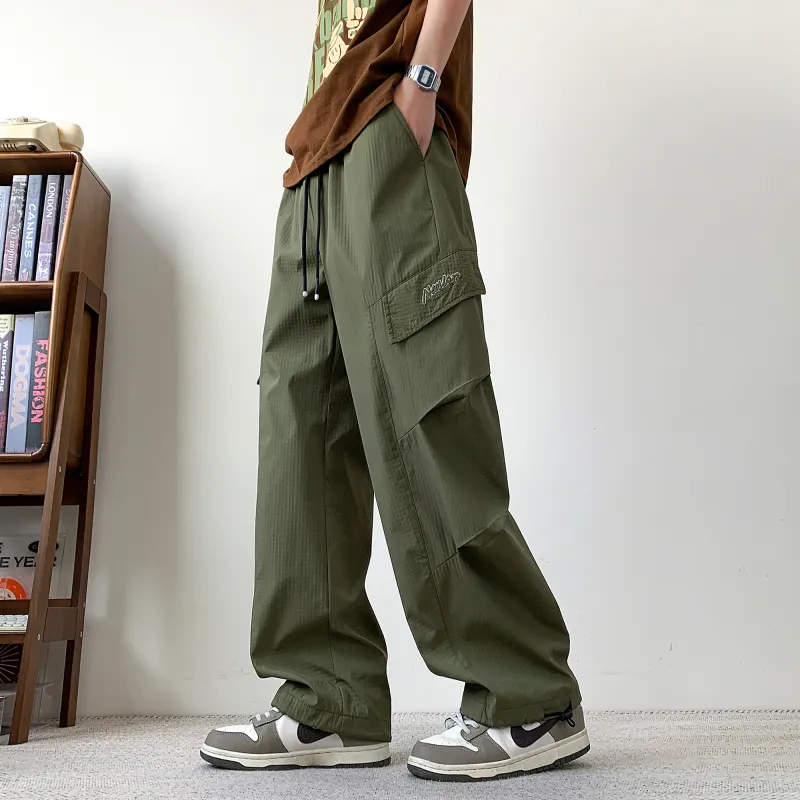 NOAHGIGI Casual Pants Unisex Khaki-15