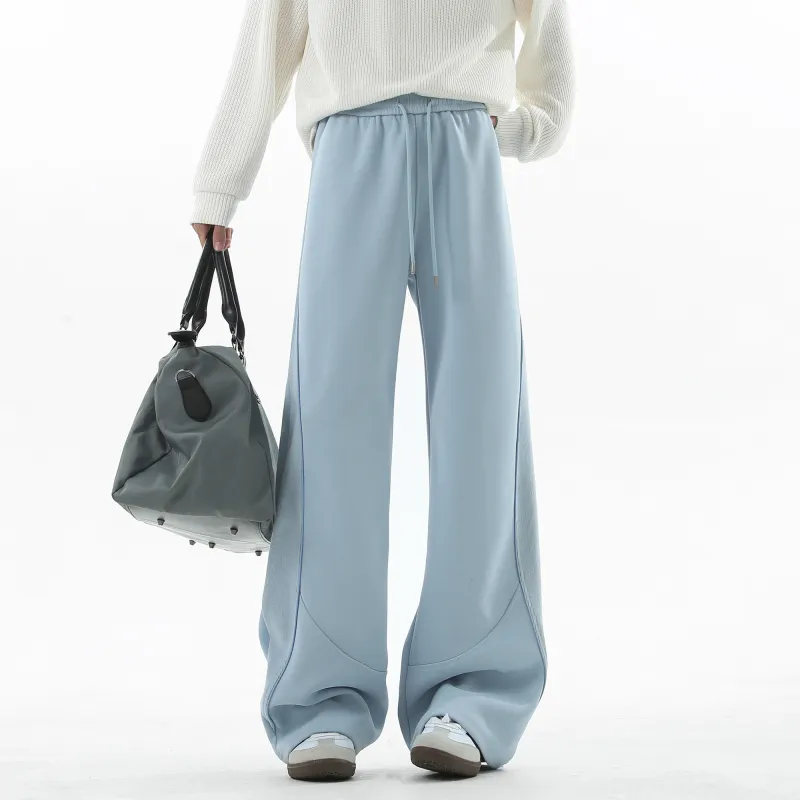 NOAHGIGI Casual Pants Unisex White Heather Gray-23