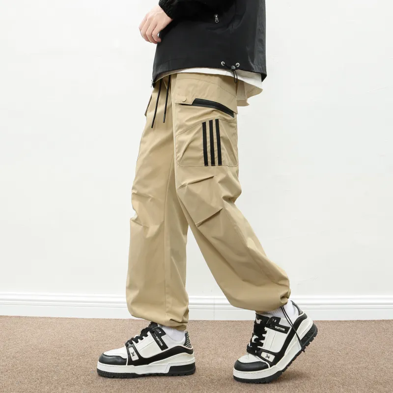 NOAHGIGI Cargo Pants Unisex Dark Gray-17