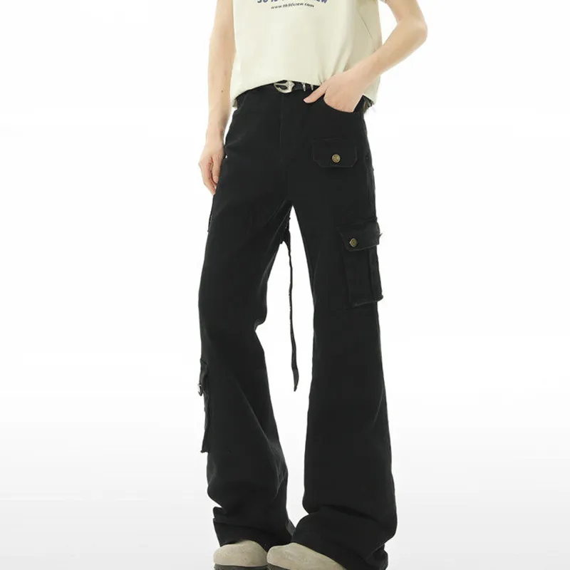 NOAHGIGI Cargo Pants Unisex Black-3