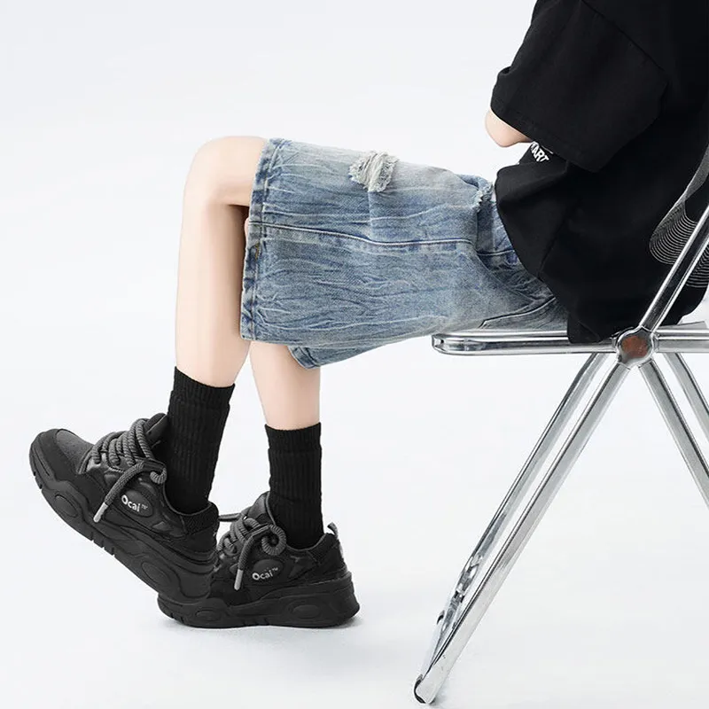 NOAHGIGI Denim Shorts Unisex-11