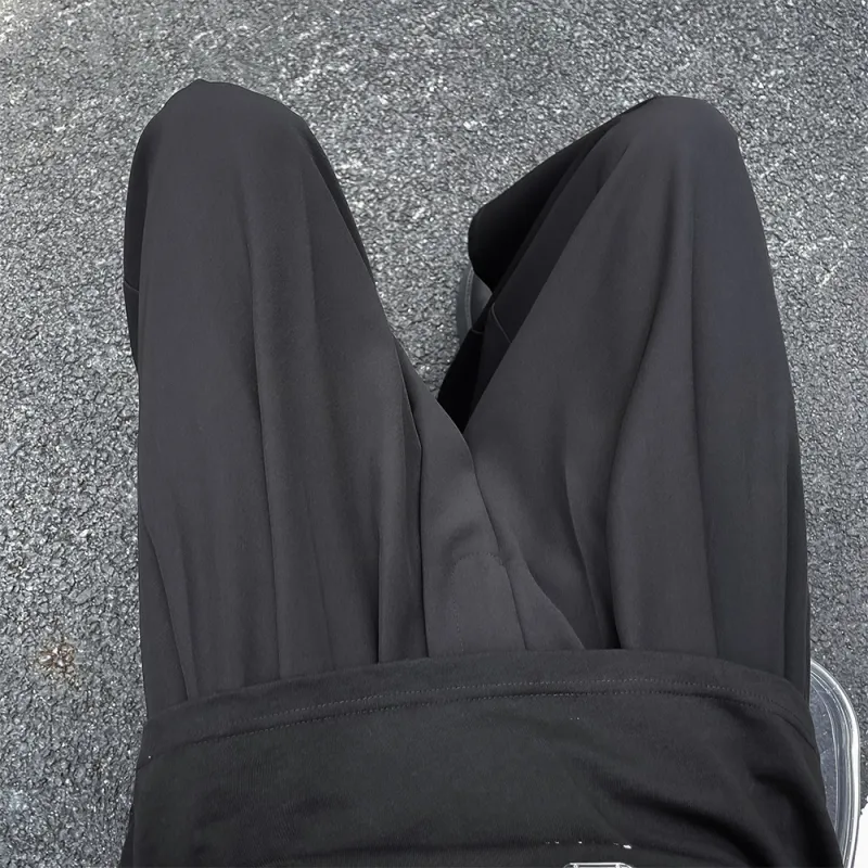 NOAHGIGI Casual Pants Unisex Black-5