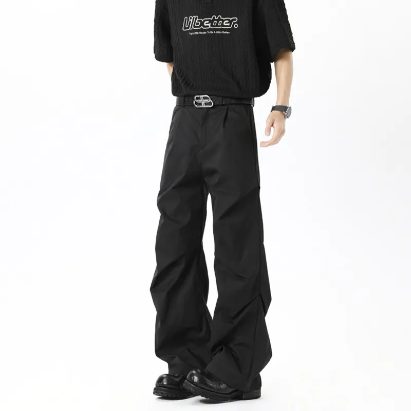 NOAHGIGI Casual Pants Unisex Black-2