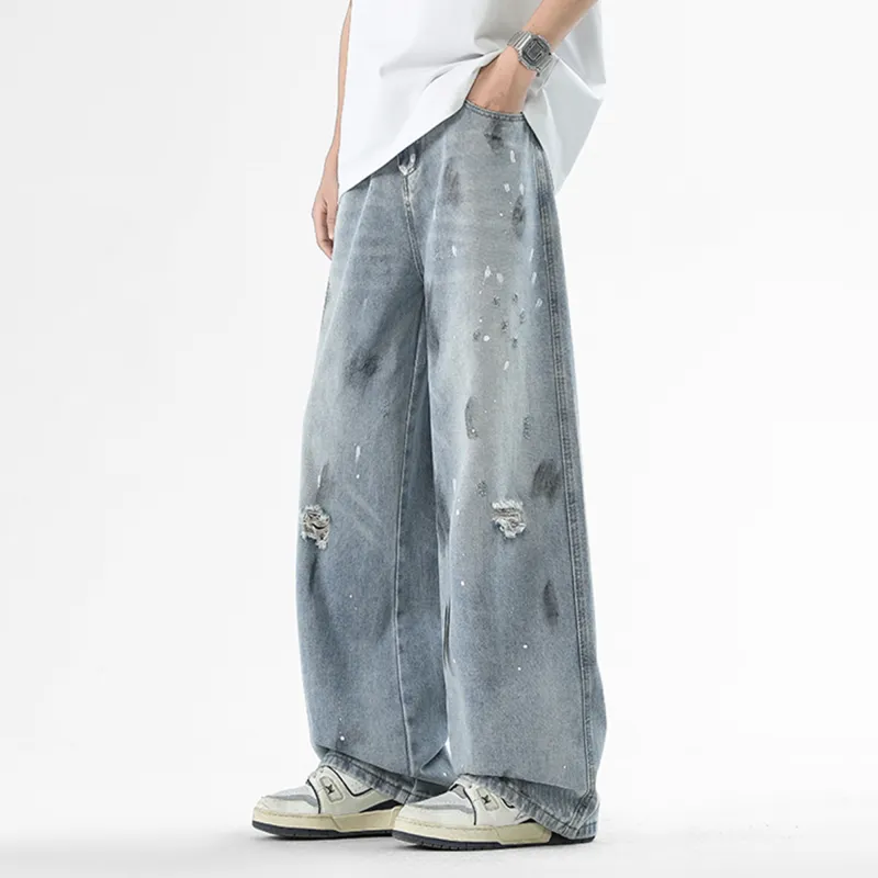 NOAHGIGI Jeans Unisex Light Blue-2