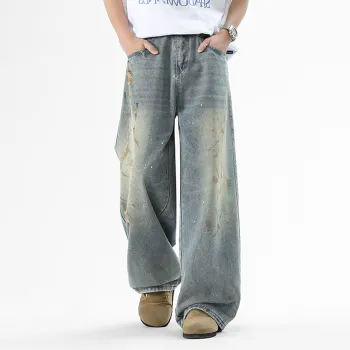 NOAHGIGI Jeans Unisex Light Blue