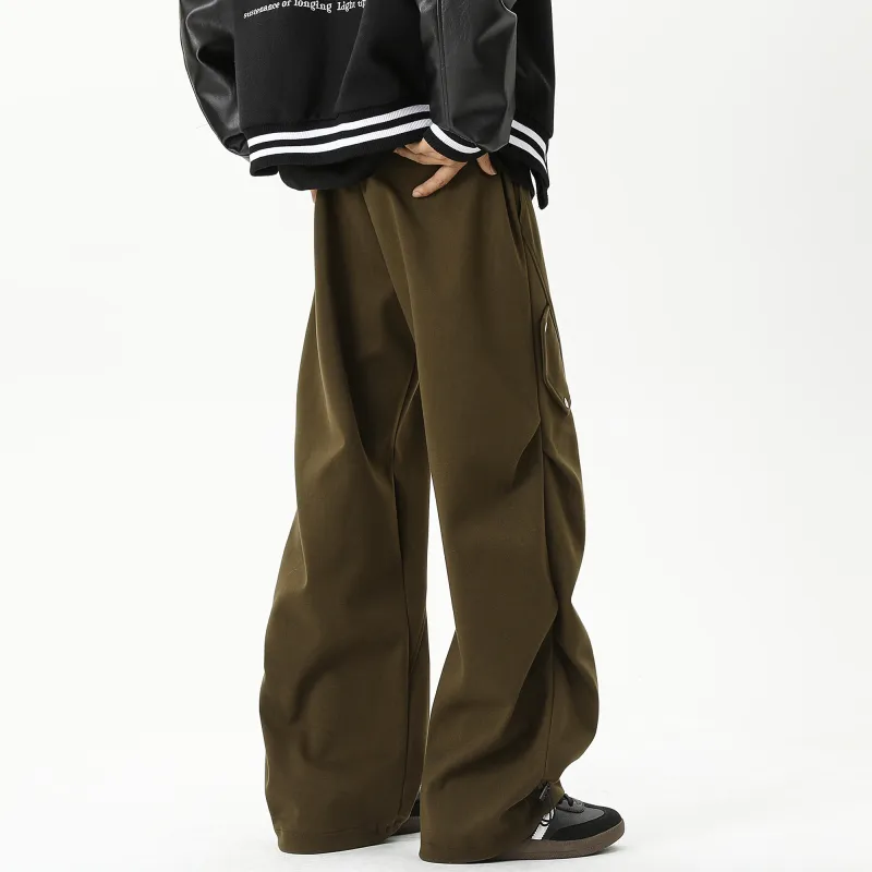 NOAHGIGI Casual Pants Unisex Khaki-14