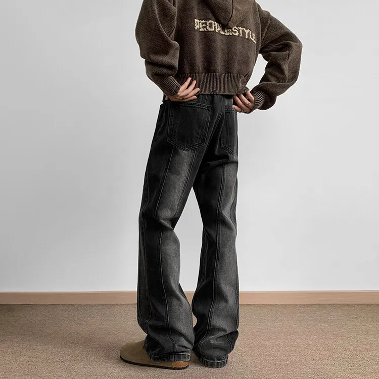 HOKLV Jeans Men-4