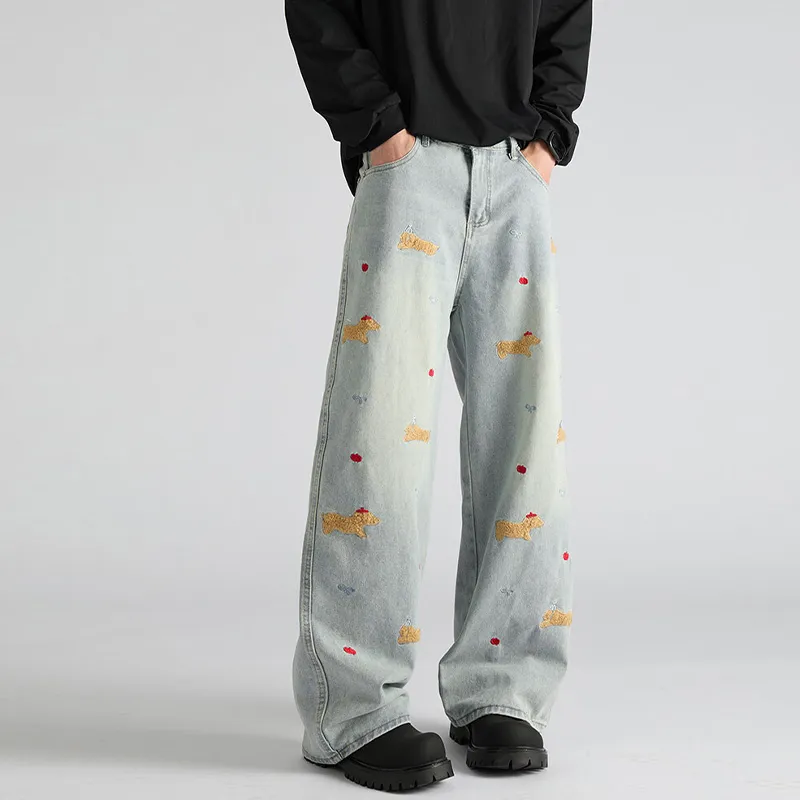 NOAHGIGI Jeans Unisex Blue-4