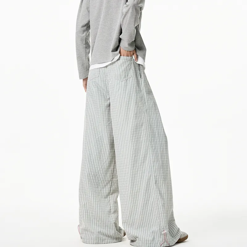NOAHGIGI Casual Pants Unisex Green-3