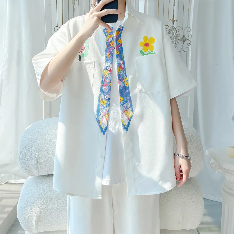 NOAHGIGI Shirts Unisex White-5
