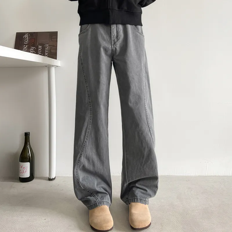 WELTER EXPERIMENT Jeans Unisex Gray-2