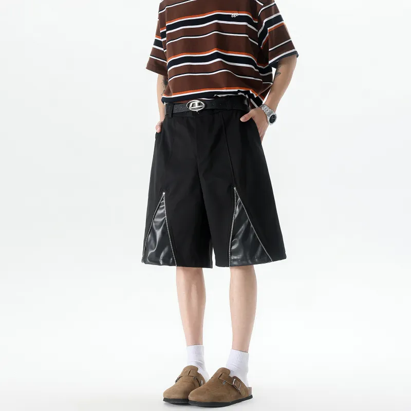 NOAHGIGI Casual Shorts Unisex Black-4