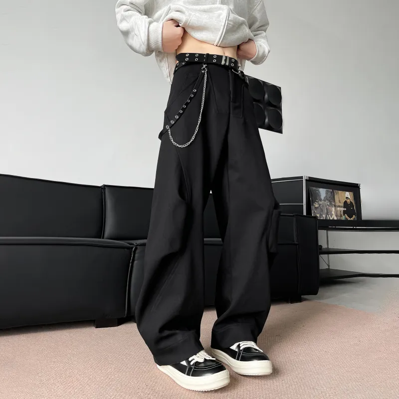 NOAHGIGI Casual Pants Unisex White-15