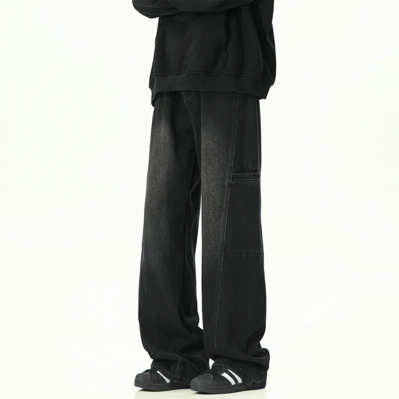 NOAHGIGI Jeans Unisex White Gray-4