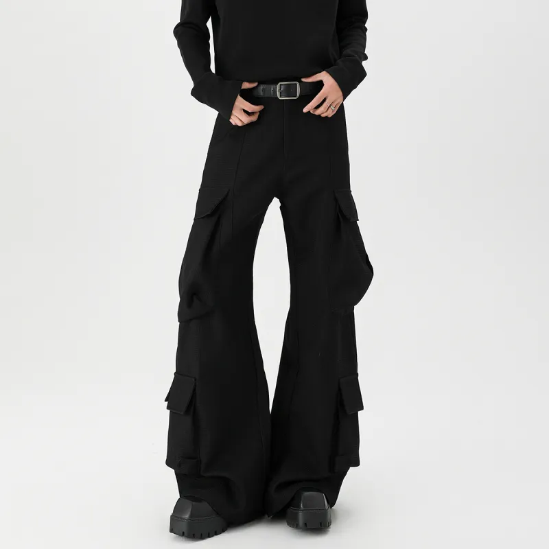 NOAHGIGI Casual Pants Unisex Black-5