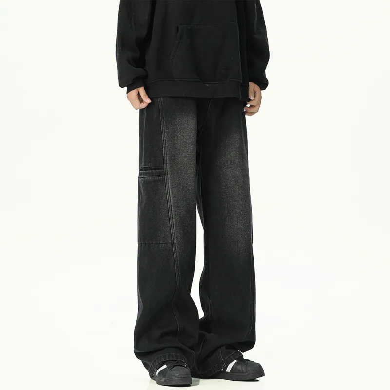 NOAHGIGI Jeans Unisex White Gray-2