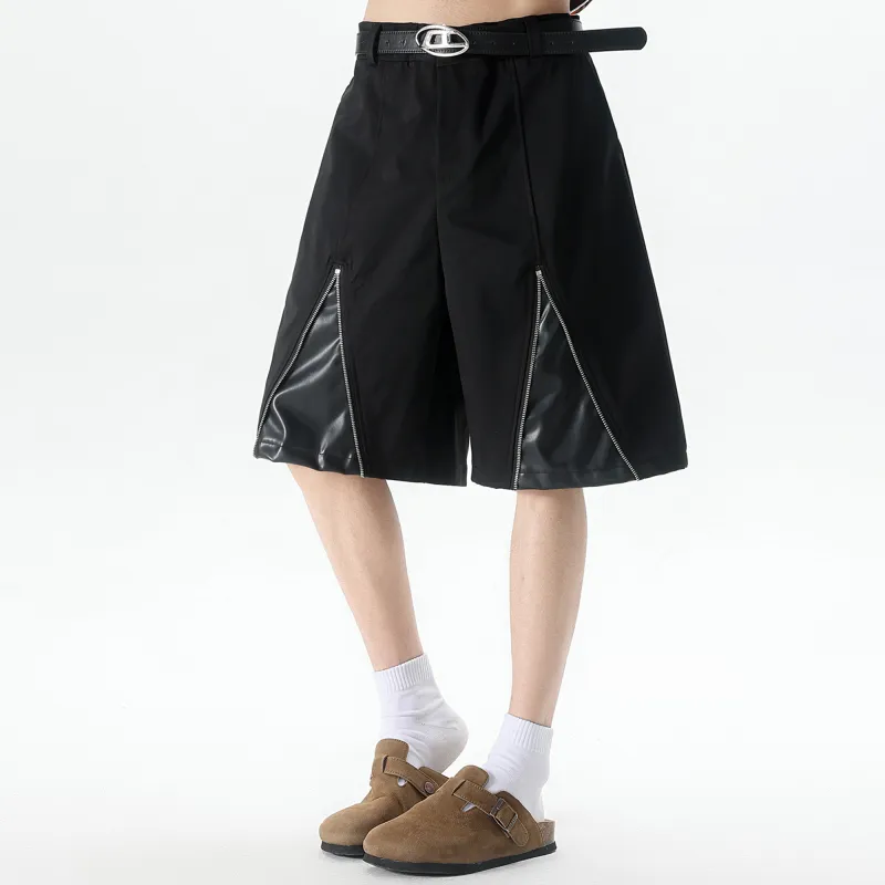 NOAHGIGI Casual Shorts Unisex Black-2