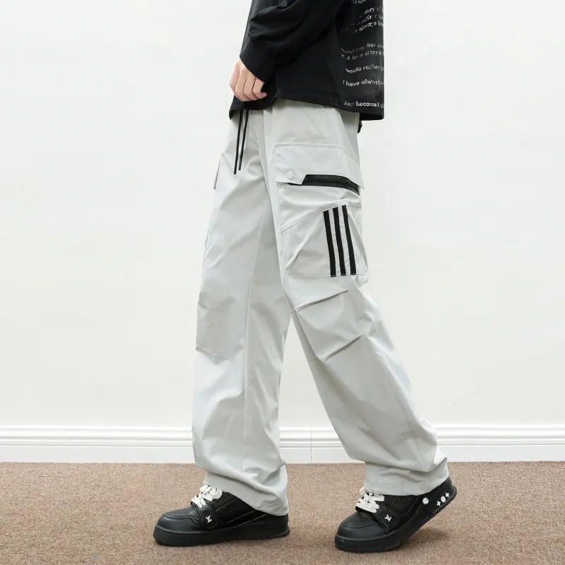 NOAHGIGI Cargo Pants Unisex Dark Gray-8
