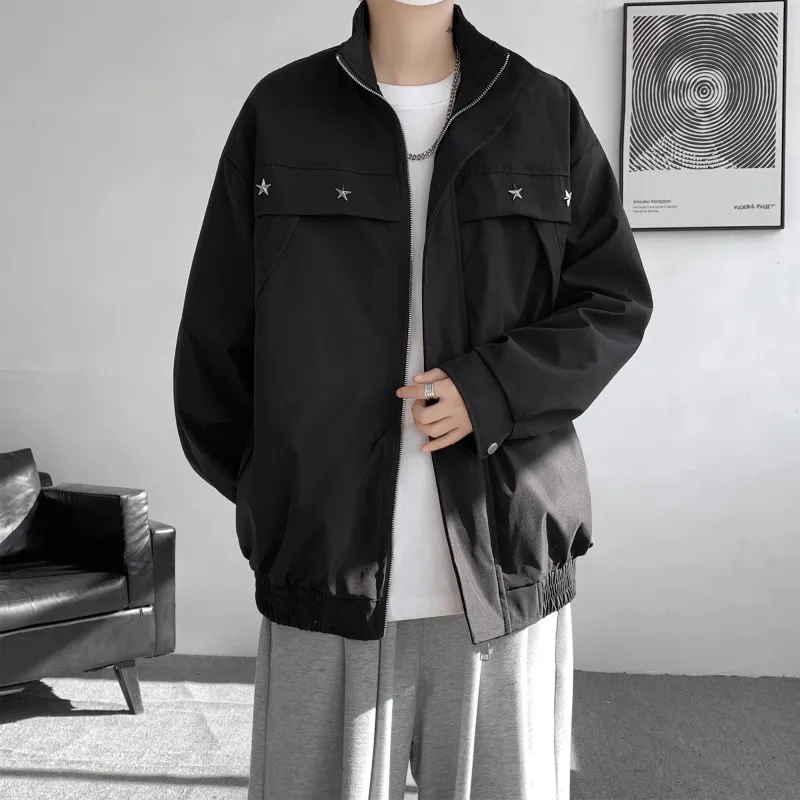 NOAHGIGI Jackets Coats Unisex Black-2