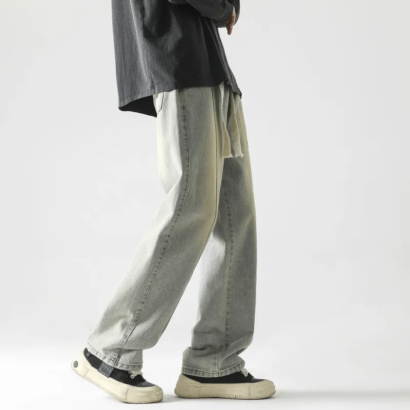 HOKLV Jeans Men-47