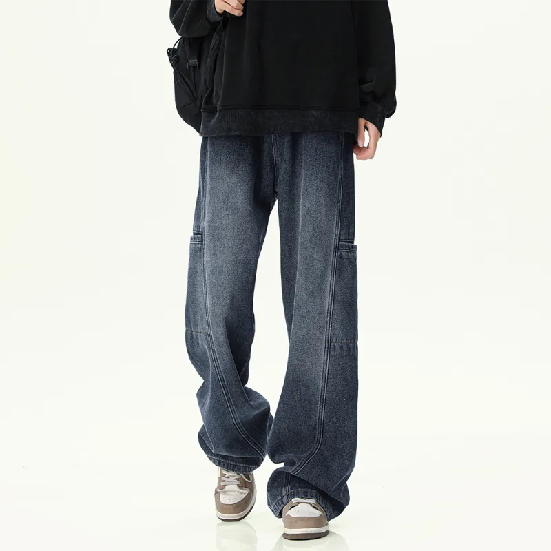 NOAHGIGI Jeans Unisex White Gray-6