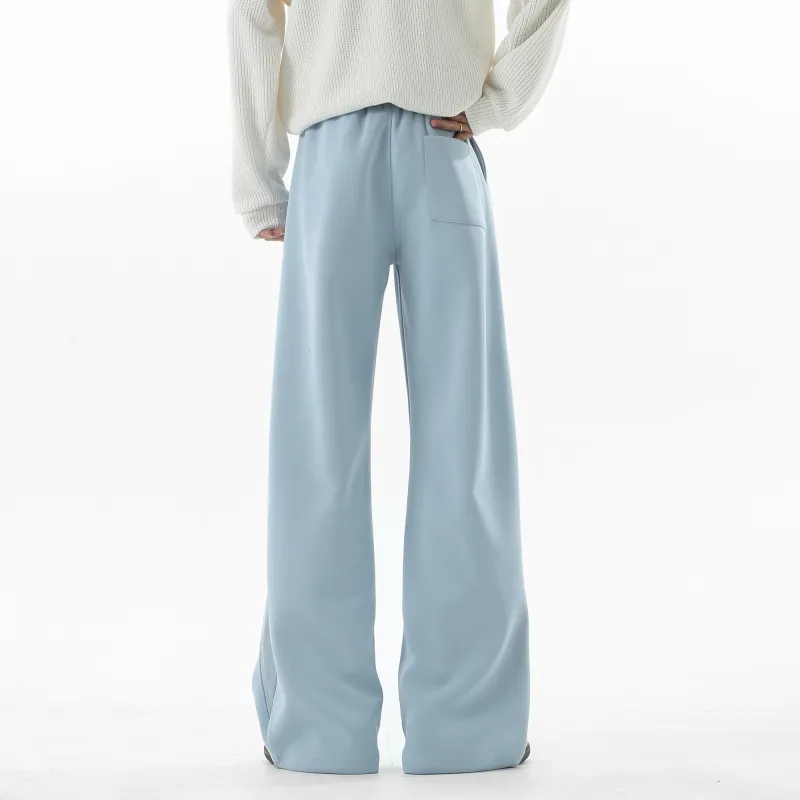 NOAHGIGI Casual Pants Unisex White Heather Gray-25