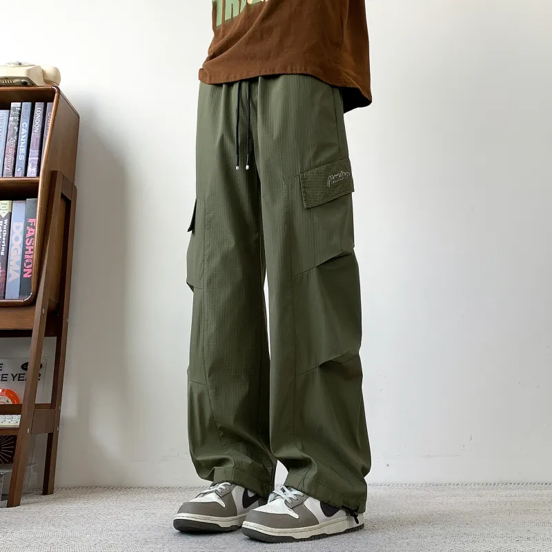 NOAHGIGI Casual Pants Unisex Khaki-14