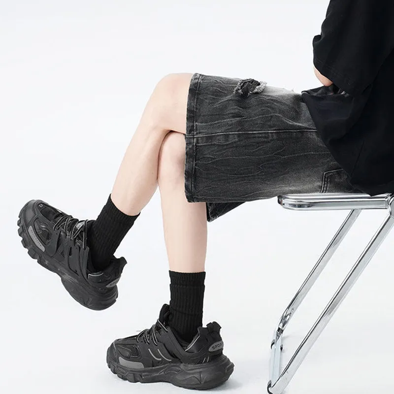 NOAHGIGI Denim Shorts Unisex-5
