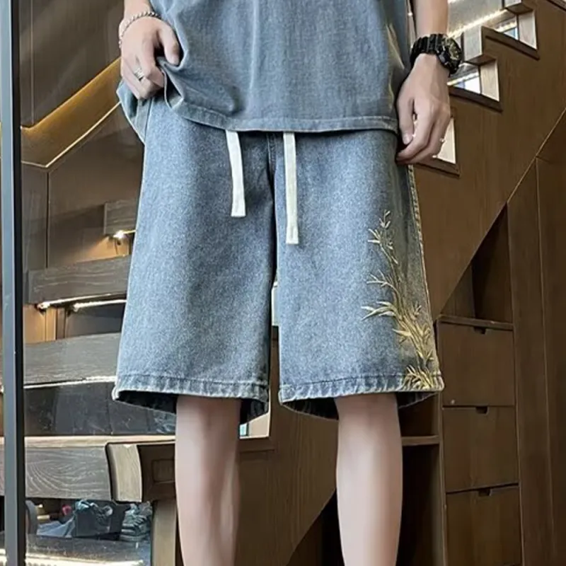 NOAHGIGI Denim Shorts Unisex-1