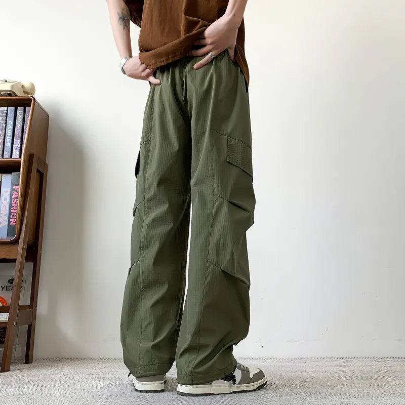 NOAHGIGI Casual Pants Unisex Khaki-16