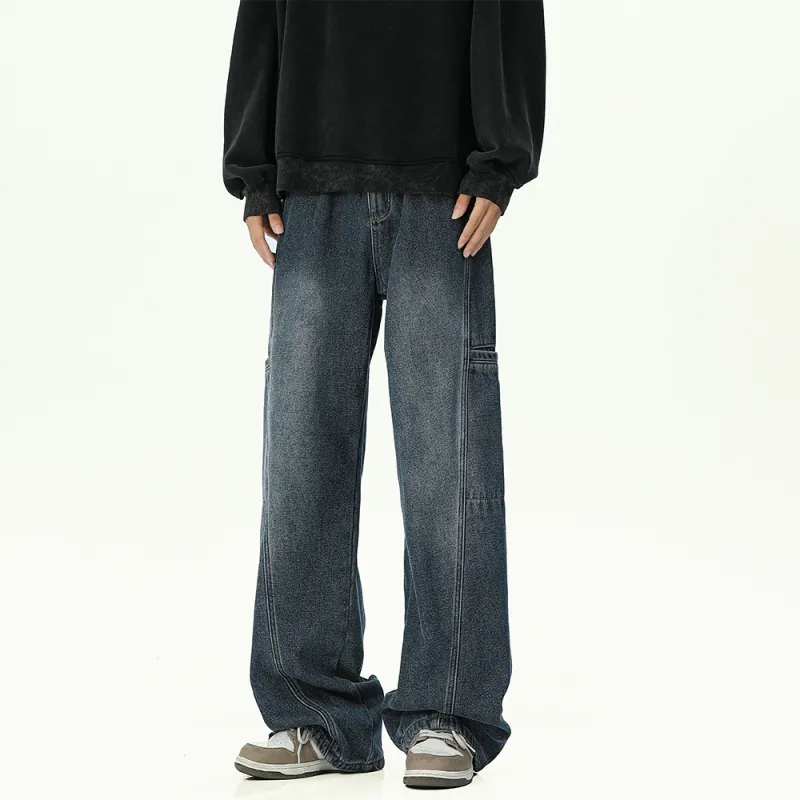 NOAHGIGI Jeans Unisex White Gray-7
