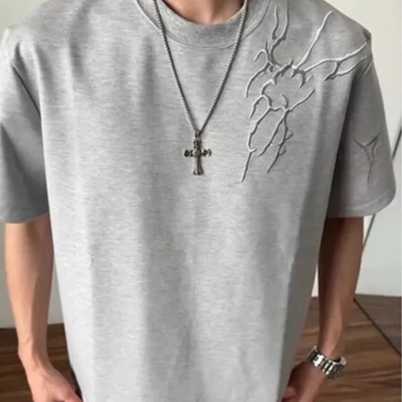 TESTUNG Classic Minimalist Style T Shirt Unisex-4