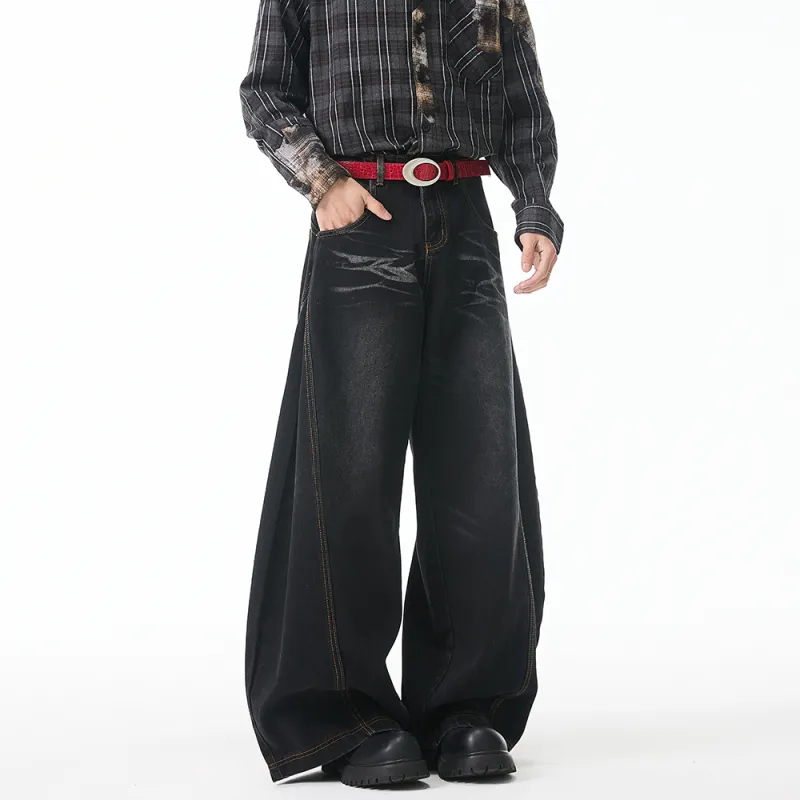 WELTER EXPERIMENT Jeans Unisex Black-2