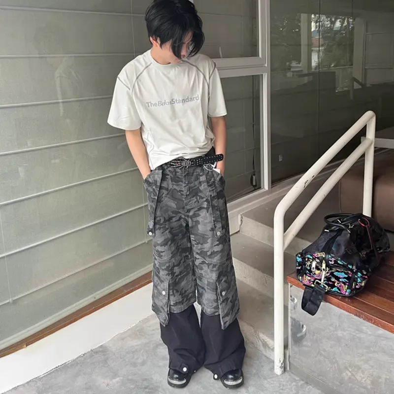 NOAHGIGI Cargo Pants Unisex Camouflage-2