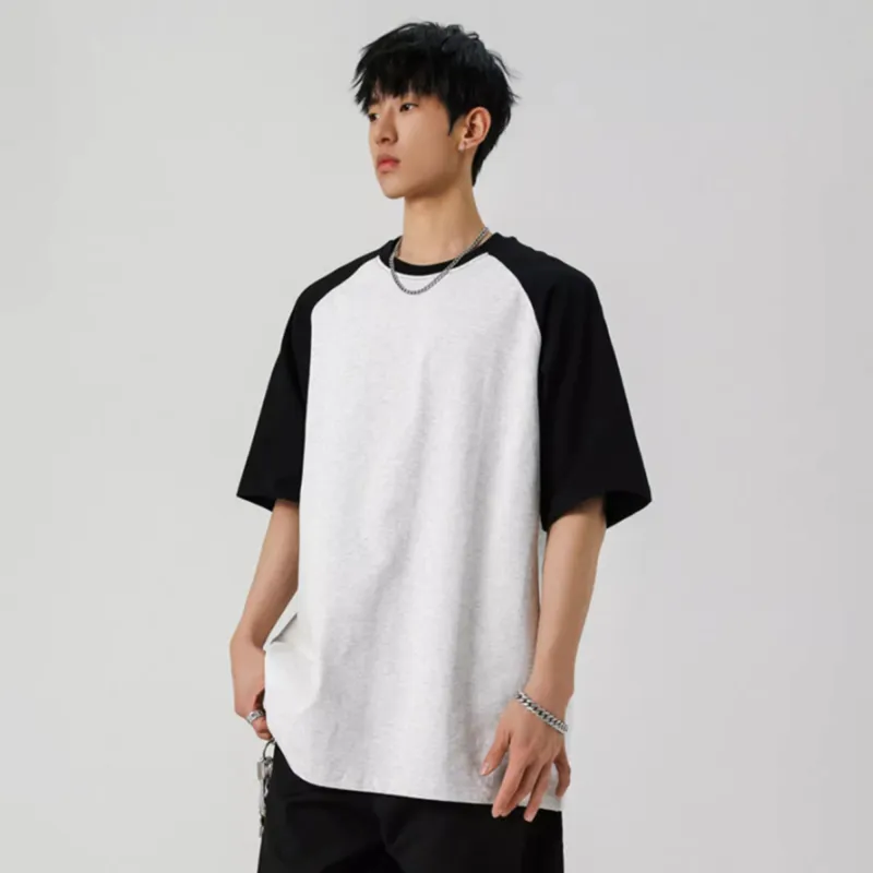 PAINT STAIN Minimalist Style Basic T Shirt Unisex-4