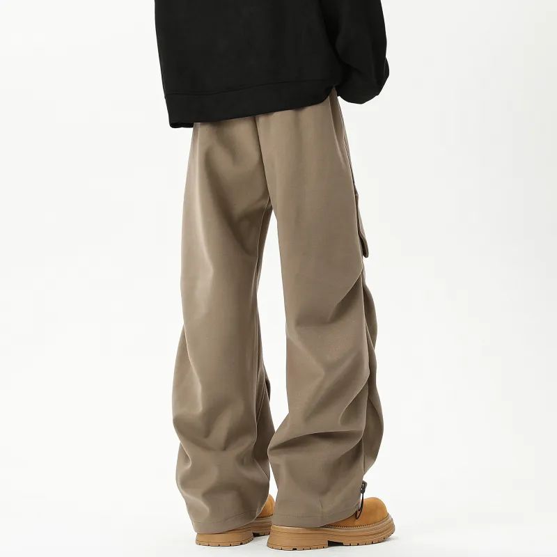 NOAHGIGI Casual Pants Unisex Khaki-4