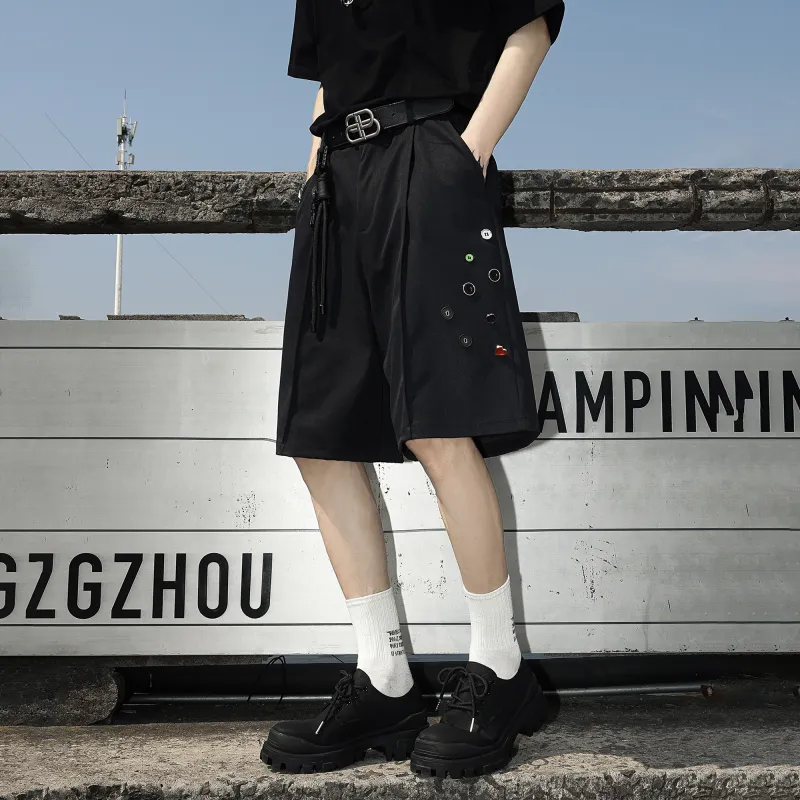 NOAHGIGI Cargo Shorts Unisex Black-6