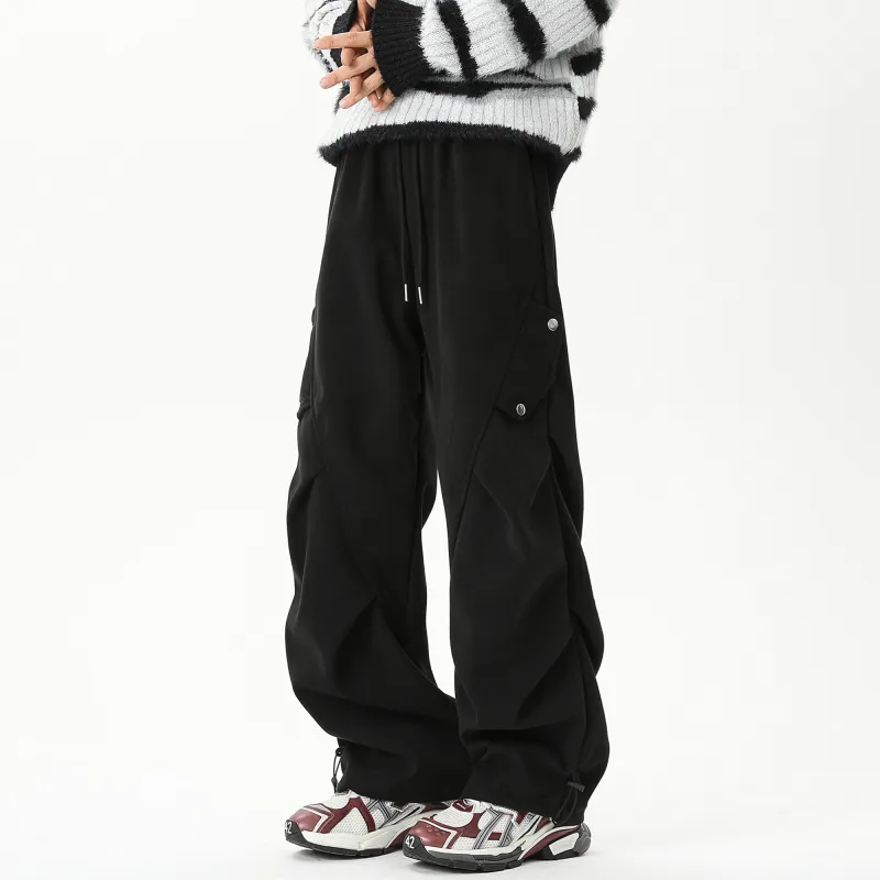 NOAHGIGI Casual Pants Unisex Khaki-7